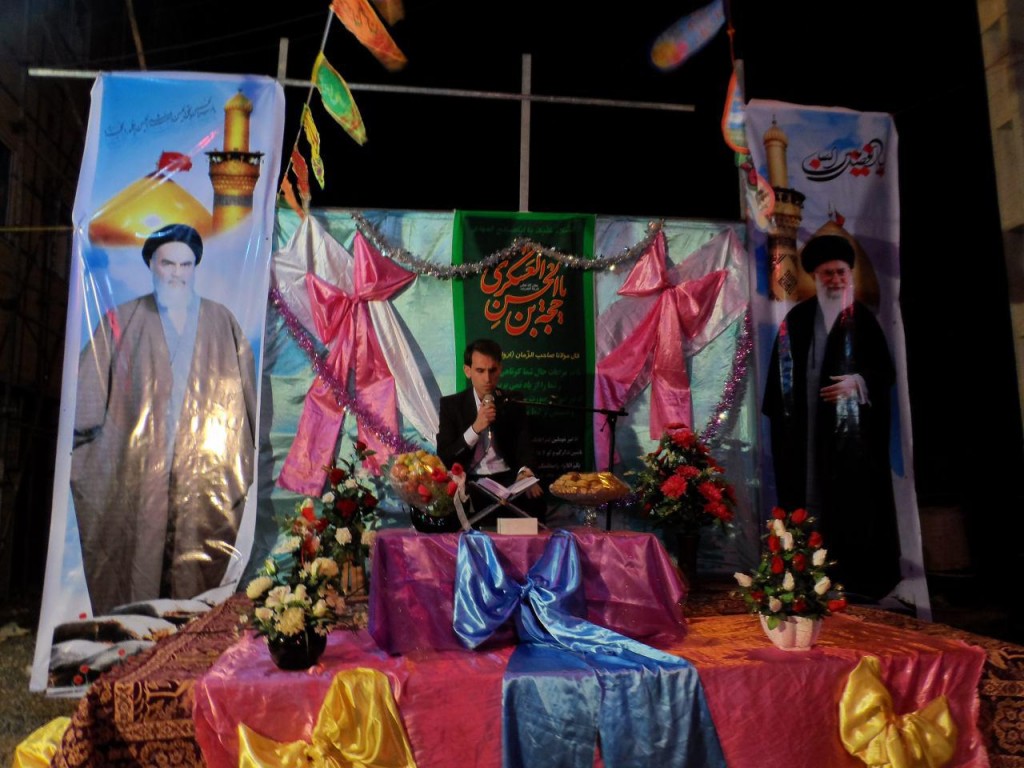 جشن میلاد امام زمان 950302 هیات محبان قمربنی هاشم شاندرمن (1)